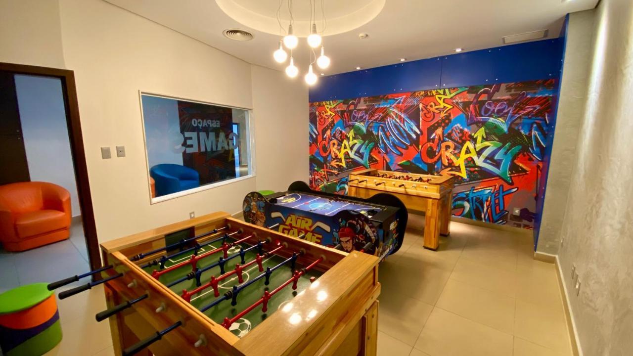 Parque Balneario Hotel Santos By Castelo Itaipava Exterior photo The games room at the BBC Radio Manchester studios